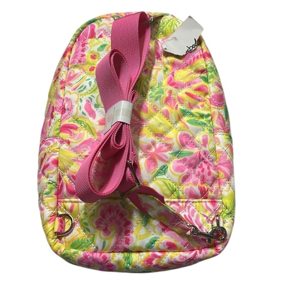 Katherine Way Floral Quilted Backpack - Picture 2 of 3